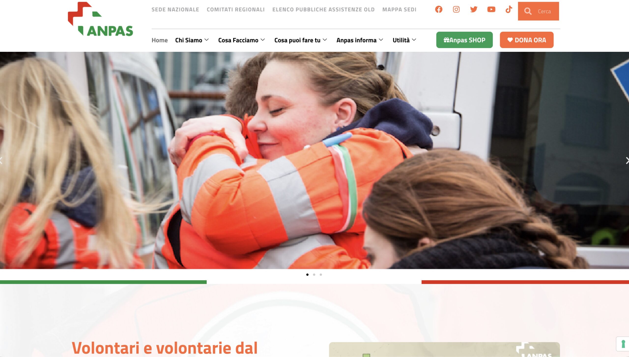 ANPAS website